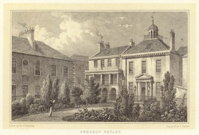 Surgeon Square by Thomas Hosmer (after) Shepherd