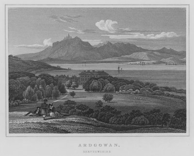 Ardgowan, Renfrewshire by Thomas Hosmer Shepherd