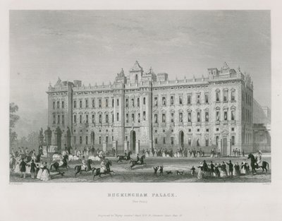 Buckingham Palace by Thomas Hosmer Shepherd