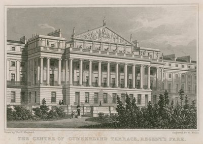 Centre of Cumberland Terrace, Regent