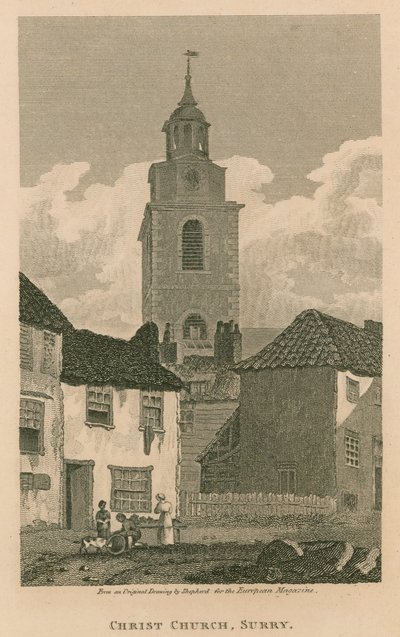 Christ Church, Southwark, Surrey by Thomas Hosmer Shepherd