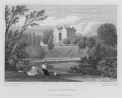 Craigstone, Aberdeenshire by Thomas Hosmer Shepherd