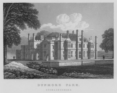 Dunmore Park, Stirlingshire by Thomas Hosmer Shepherd