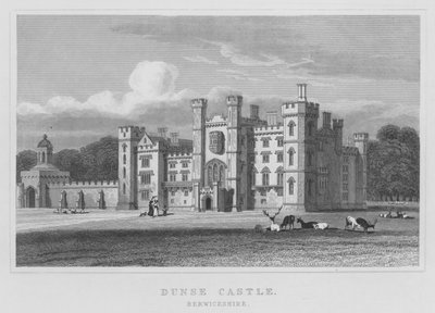 Dunse Castle, Berwickshire by Thomas Hosmer Shepherd