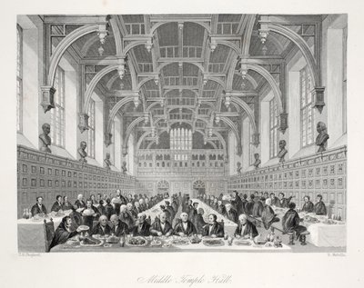Middle Temple Hall, from 