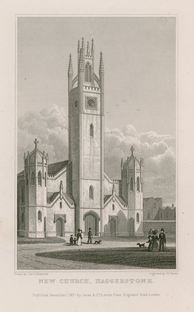 New Church, Haggerston by Thomas Hosmer Shepherd