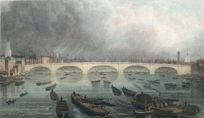 New London Bridge by Thomas Hosmer Shepherd