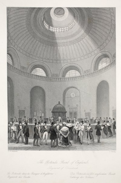 The Rotunda at the Bank of England, from 
