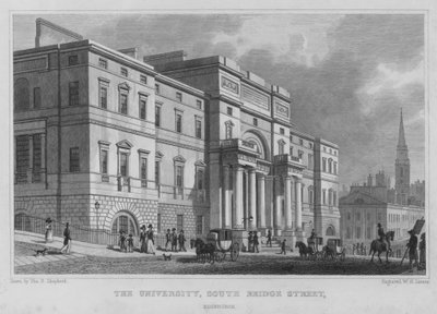 The University, South Bridge Street, Edinburgh by Thomas Hosmer Shepherd