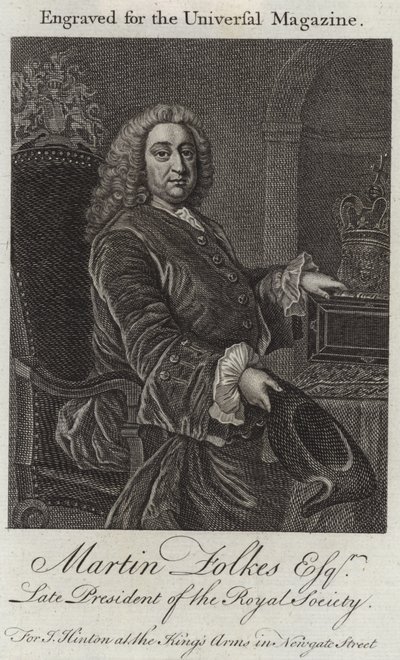Martin Folkes by Thomas Hudson