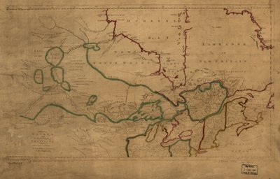 A map of Canada and the north part of Louisiana with the adjacent countries by Thomas Jefferys