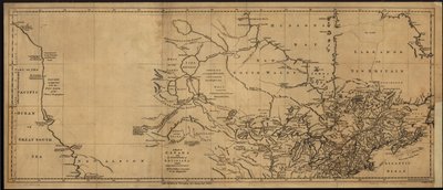 A map of Canada and the north part of Louisiana with the adjacent countries by Thomas Jefferys