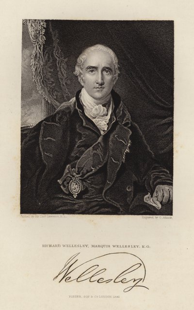 Marquis Wellesley by Thomas Lawrence