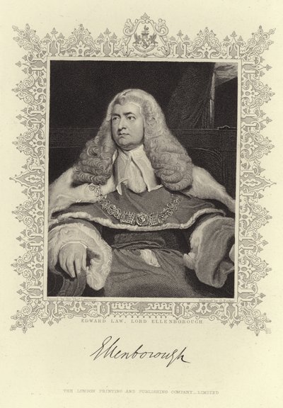 Portrait of Edward Law by Thomas Lawrence