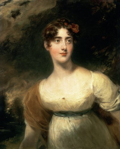 Portrait of Lady Emily Harriet Wellesley-Pole, later Lady Raglan by Thomas Lawrence