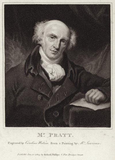 Portrait of Samuel Jackson Pratt by Thomas Lawrence