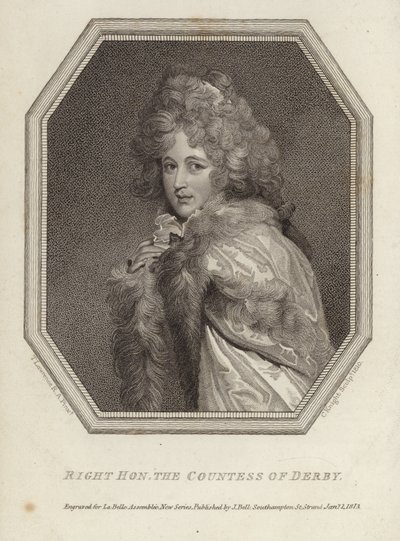 Right Honourable Countess of Derby by Thomas Lawrence