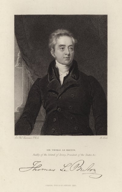 Sir Thomas Le Breton by Thomas Lawrence