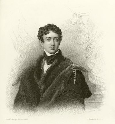 The Right Hon John George Lambton, Baron Durham by Thomas Lawrence