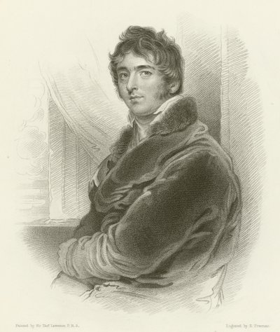 The Right Hon William Lamb, Baron Melbourne by Thomas Lawrence