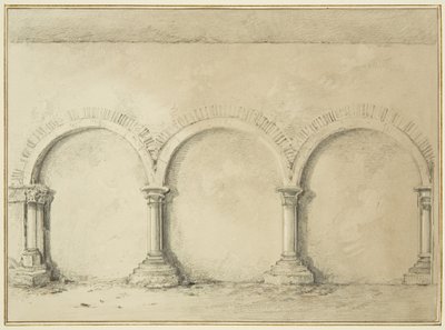 Arches and columns in Mereweather