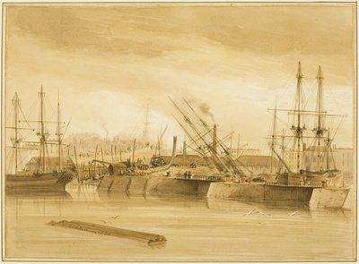 Eastern Wapping Dock, Showing the Barque 