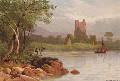 Killarney Lakes, Ross Castle by Thomas Leeson the Elder Rowbotham