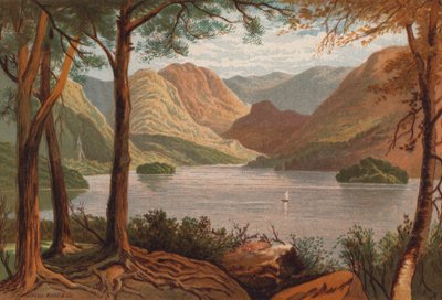 The English Lakes, Derwentwater by Thomas Leeson the Elder Rowbotham