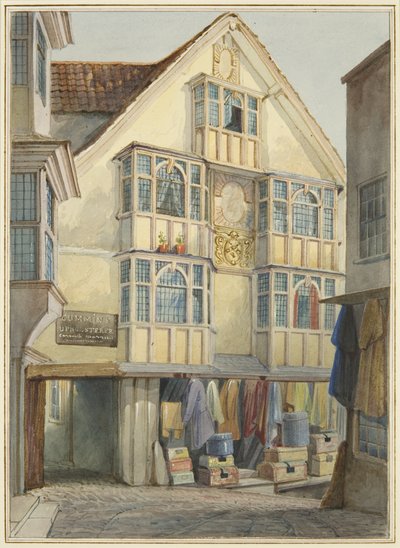 Top of the Pithay by Thomas Leeson the Elder Rowbotham