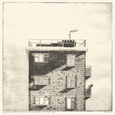 Parlé (View from a Forensic Mental Health Unit Window, Daytime) by Thomas MacGregor
