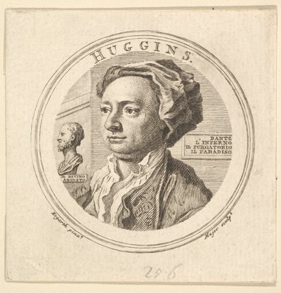 Portrait of William Huggins, translator of Ariosto, 1760 by Thomas Major