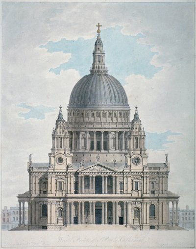 West Front of St Paul