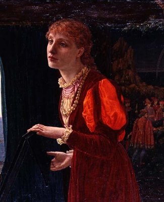 The Day is Done, The Song is Ended (detail) by Thomas Matthews Rooke