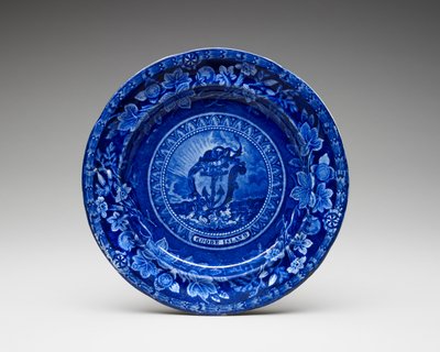 Plate, c. 1826-1835 by Thomas Mayer