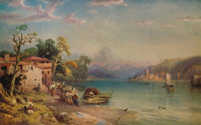 Looking towards Bellagio, c1845 by Thomas Miles Richardson II