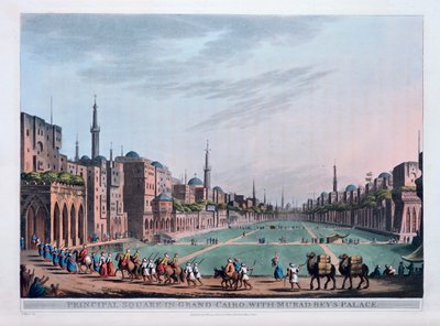 Principal Square in Grand Cairo, with Murad Bey
