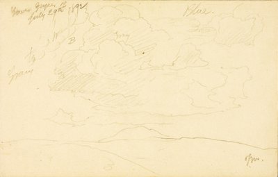 Lower Geyser Basin by Thomas Moran