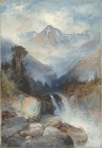 Mountain of the Holy Cross by Thomas Moran
