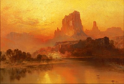 The Golden Hour by Thomas Moran