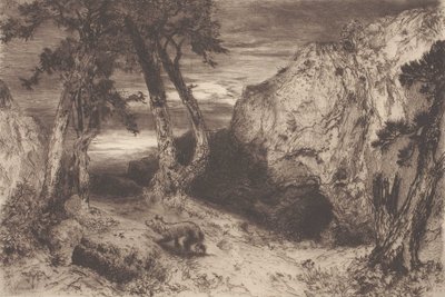 Twilight in Arizona by Thomas Moran