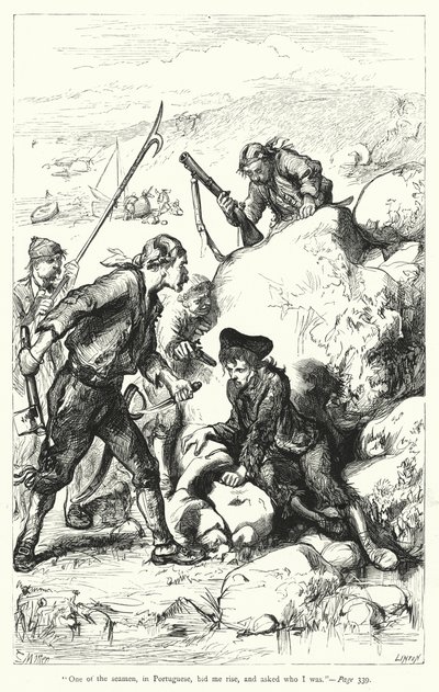 Illustration for Gulliver’s Travels by Jonathan Swift by Thomas Morten