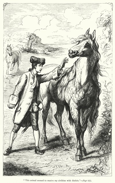 Illustration for Gulliver’s Travels by Jonathan Swift by Thomas Morten