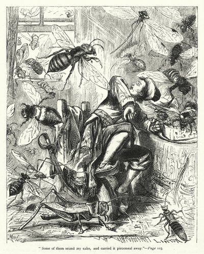 Illustration for Gulliver’s Travels by Jonathan Swift by Thomas Morten