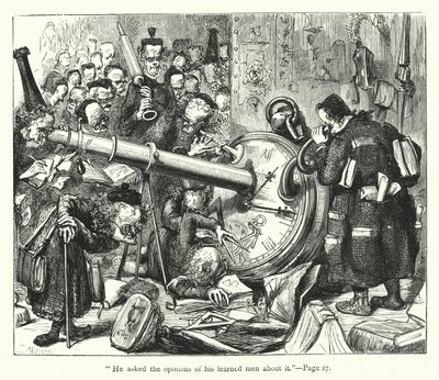 Illustration for Gulliver’s Travels by Jonathan Swift by Thomas Morten