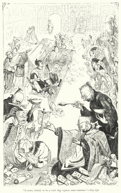 Illustration for Gulliver’s Travels by Jonathan Swift by Thomas Morten