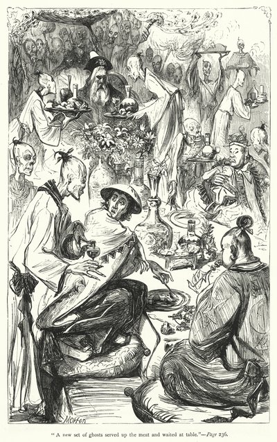Illustration for Gulliver’s Travels by Jonathan Swift by Thomas Morten