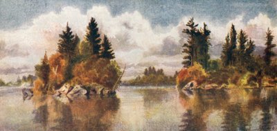 Autumn on Lake of Bays, Muskoka by Thomas Mower Martin