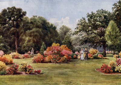 Kew Gardens: The Azaleas by Thomas Mower Martin