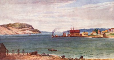 Port Hawkesbury, on the Strait of Canso, Cape Breton by Thomas Mower Martin