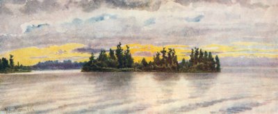 Showery Weather, Muskoka Lake by Thomas Mower Martin